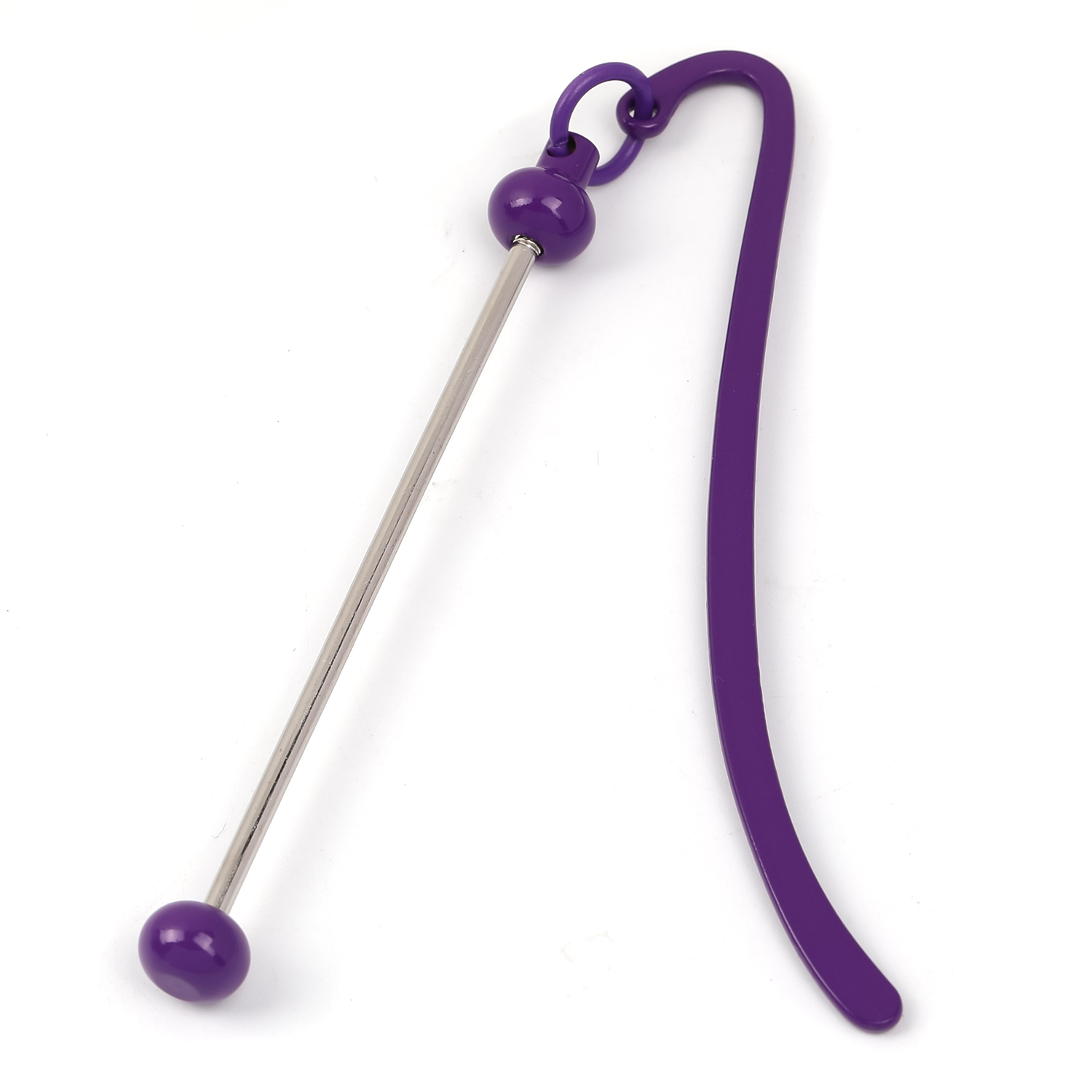 【P99】5pcs  New diy metal beaded bookmarks for children and students -JPM