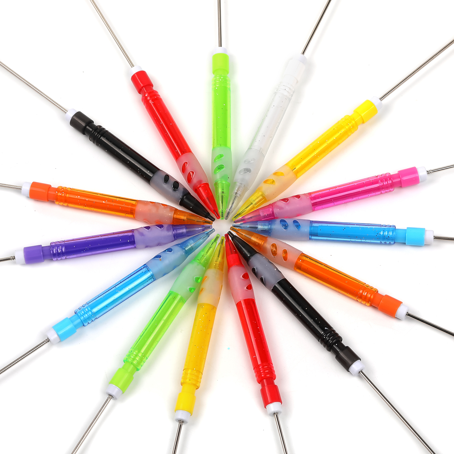 【P80】 5pcs  DIY beaded pencil painting no sharpening, no ink 0.5mm automatic pen-JPM