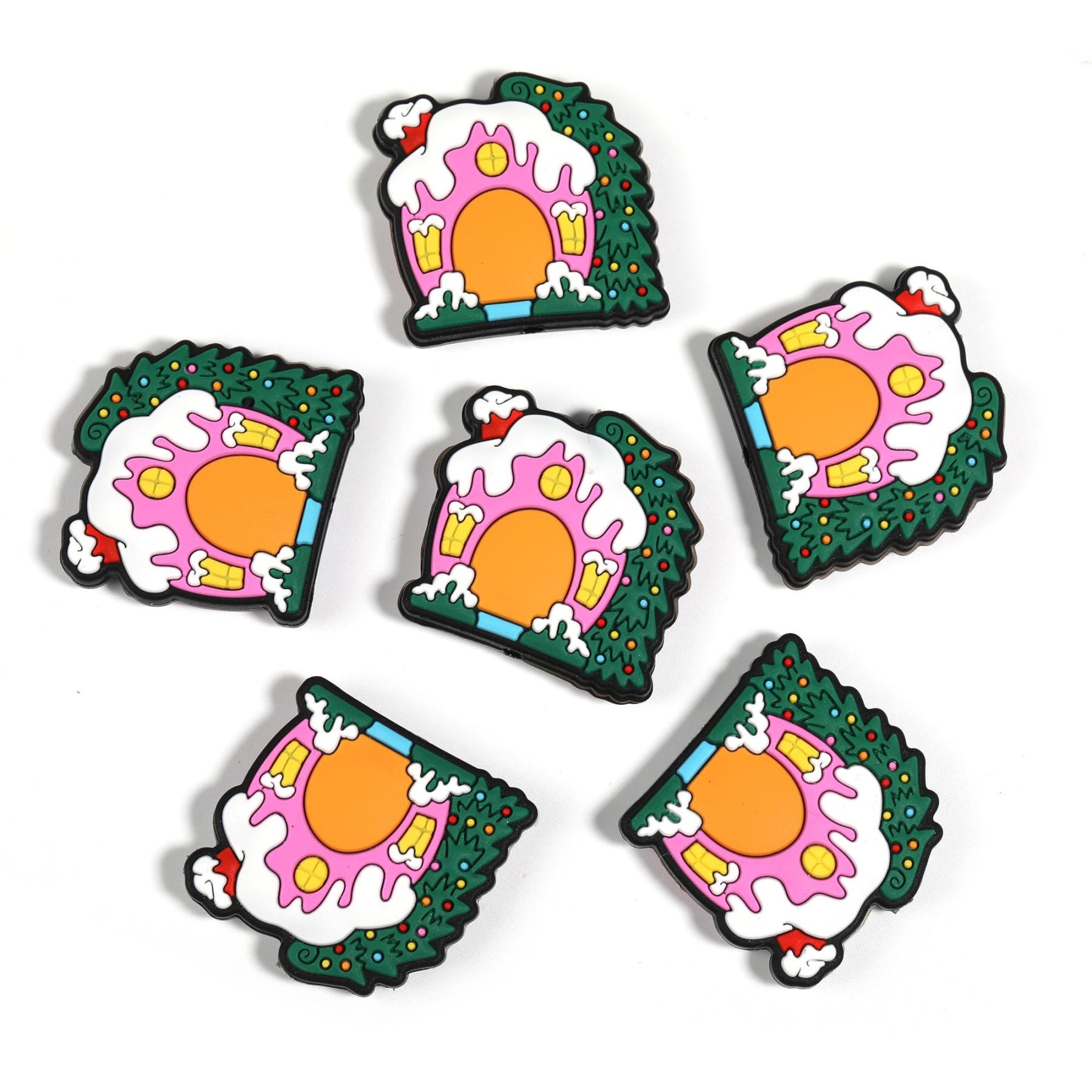 【B203】Silicone Focal Beads for Pens, Cute Character Beads for Keychains DIY Bracele Jewelry Making