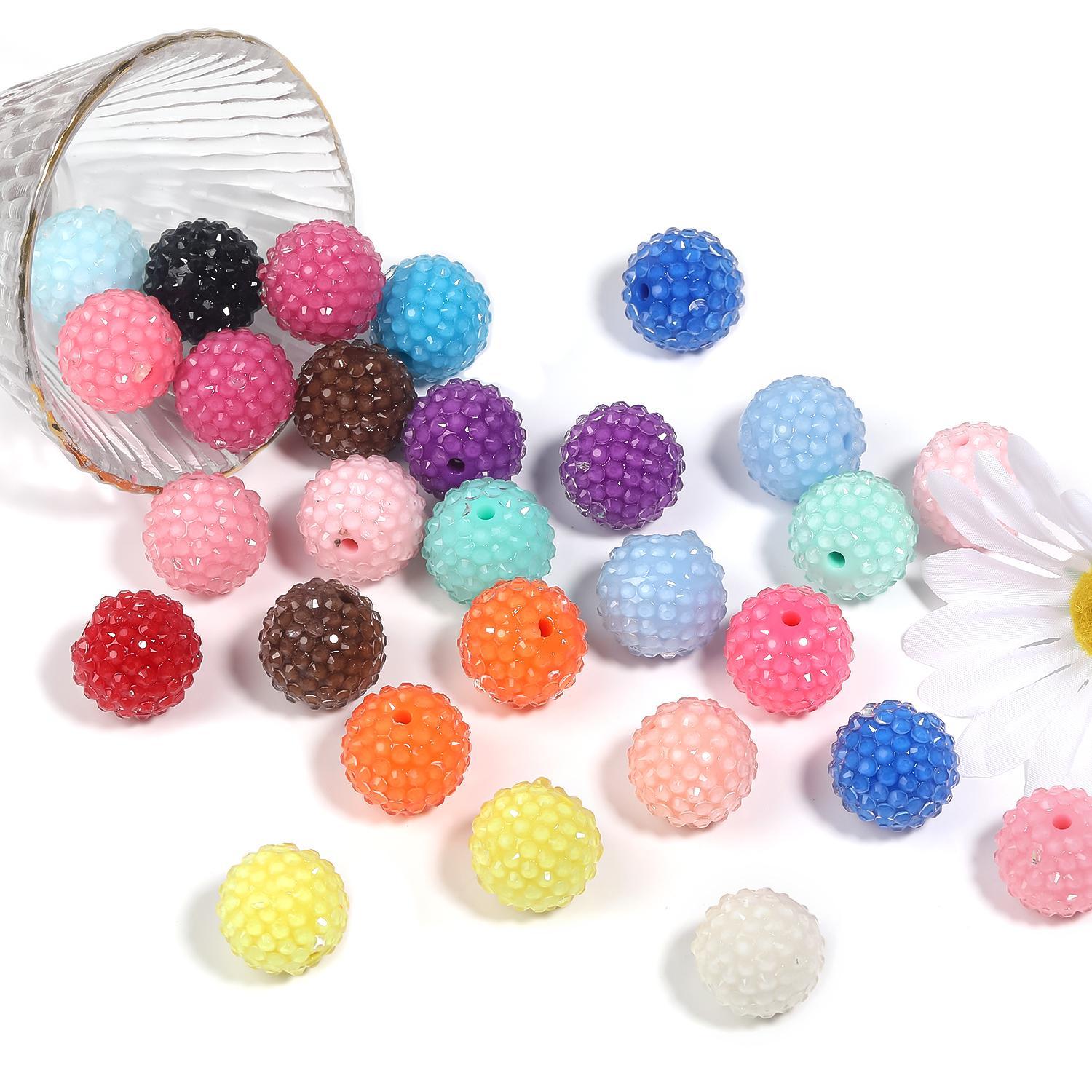 【B198】QTY 50pcs Flat bottom rhinestones diy color beads-JPM