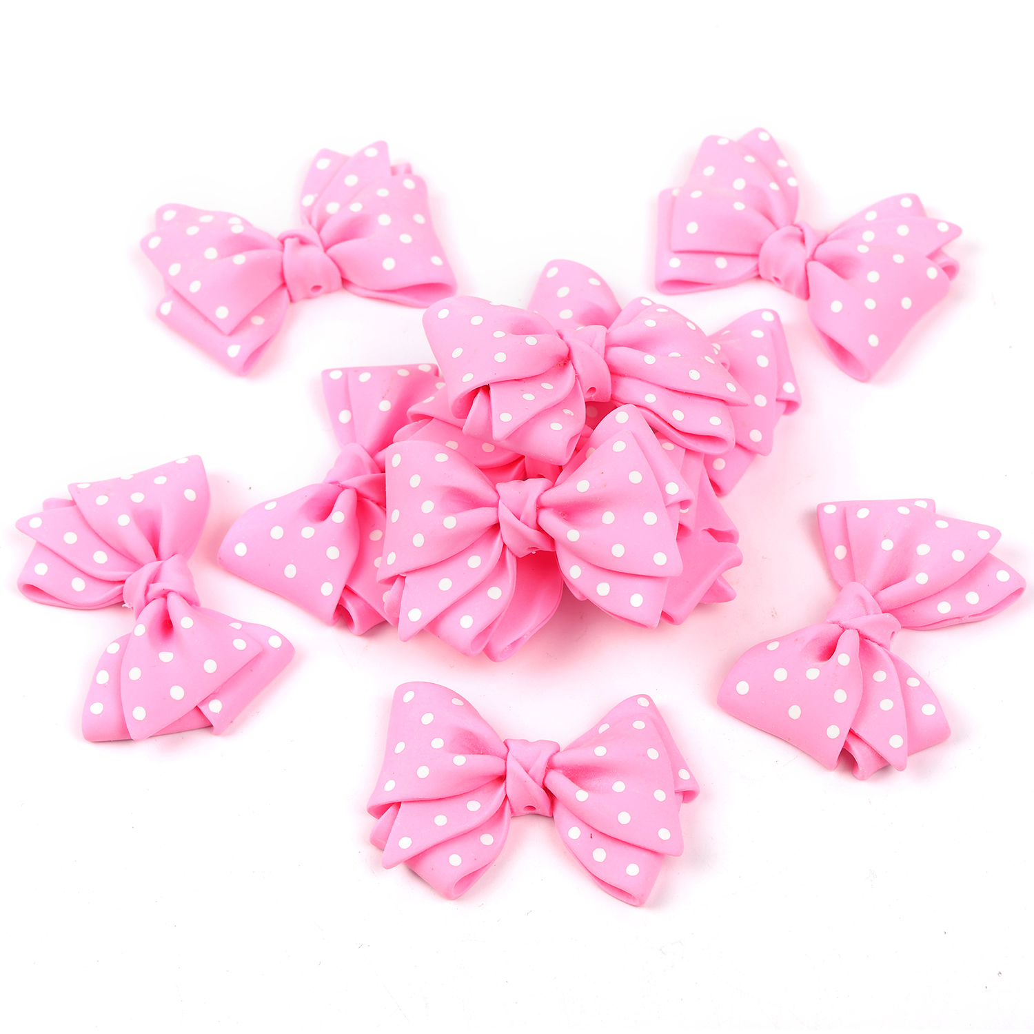 【B101】25Pcs Hair accessories diy materials cream glue-JPM