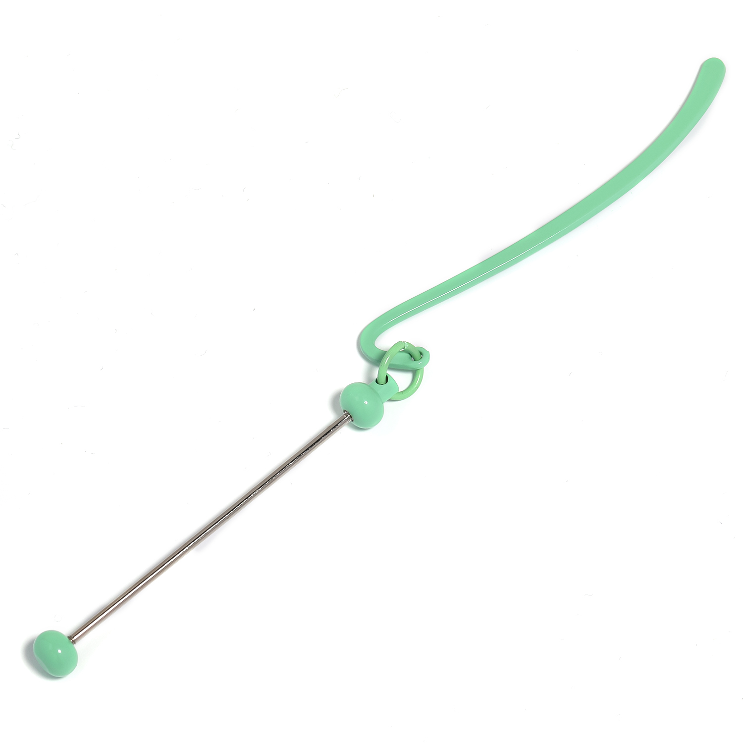 【P99】5pcs  New diy metal beaded bookmarks for children and students -JPM