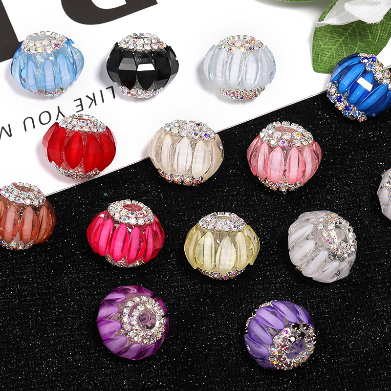【B201】20pcs Delicate petal shaped beads-JPM