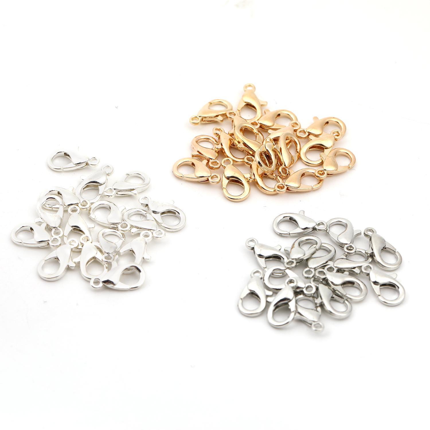 【B33】Qty 500 Metal alloy lobster clasp diy jewelry bracelet necklace-JPM