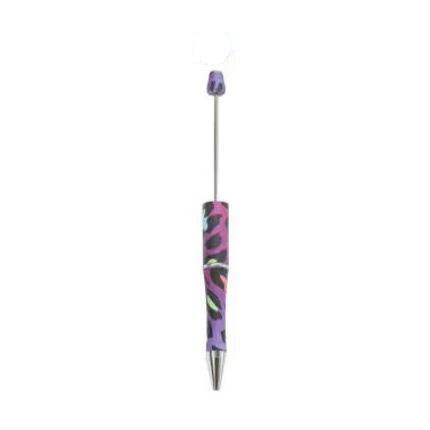 【P1】Beadable Pens Bulk Plastic Bead Ballpoint Pens for DIY 
