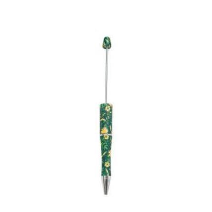 【P1】Beadable Pens Bulk Plastic Bead Ballpoint Pens for DIY 