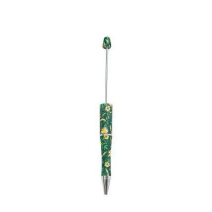 【P1】Beadable Pens Bulk Plastic Bead Ballpoint Pens for DIY 