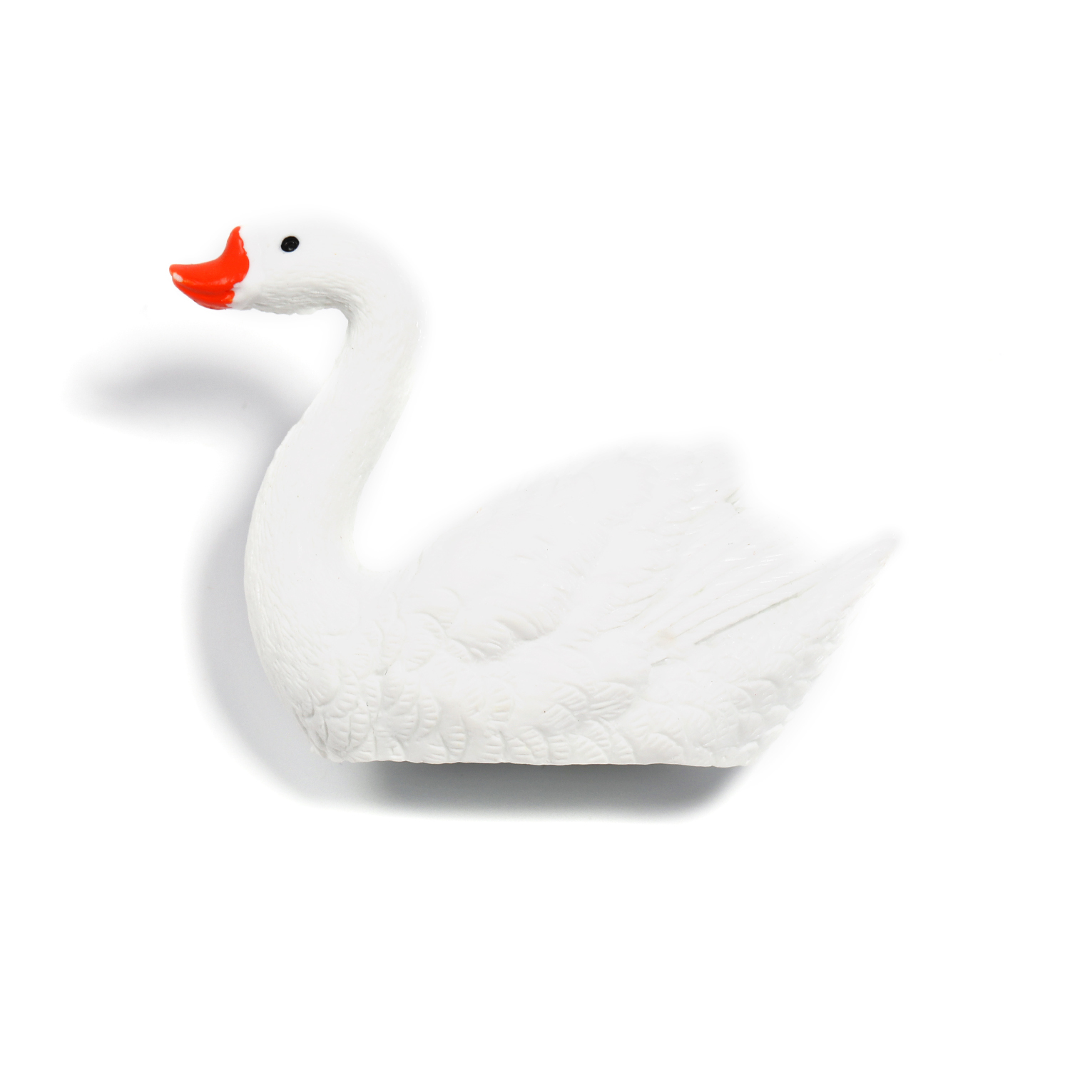 【B162】15pcs White Swan Shape DIY Decoration-JPM