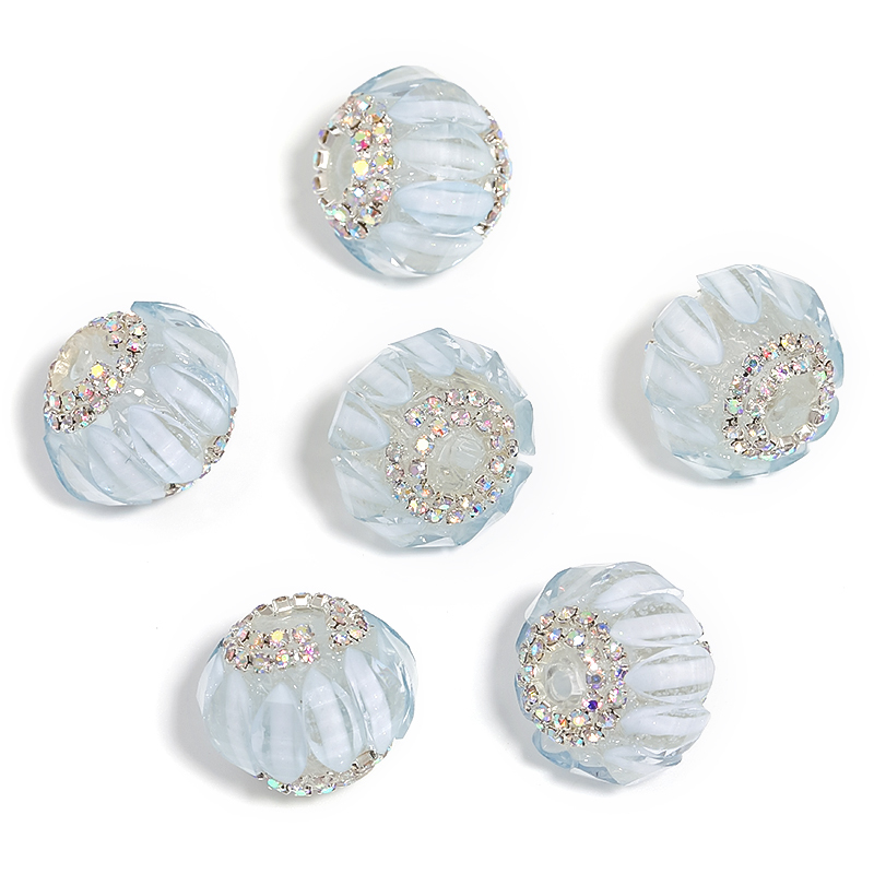 【B201】20pcs Delicate petal shaped beads-JPM