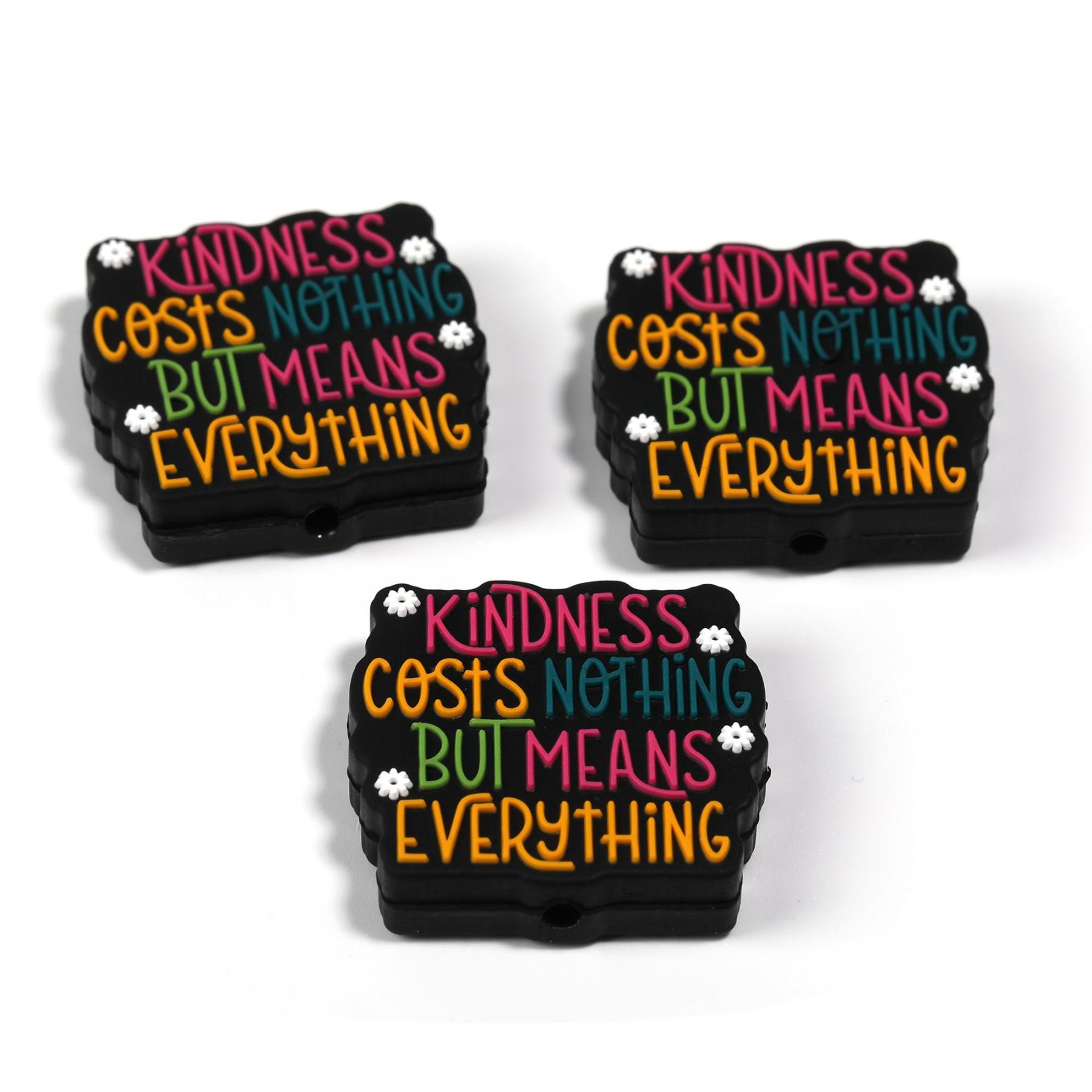 【B203】Silicone Focal Beads for Pens, Cute Character Beads for Keychains DIY Bracele Jewelry Making