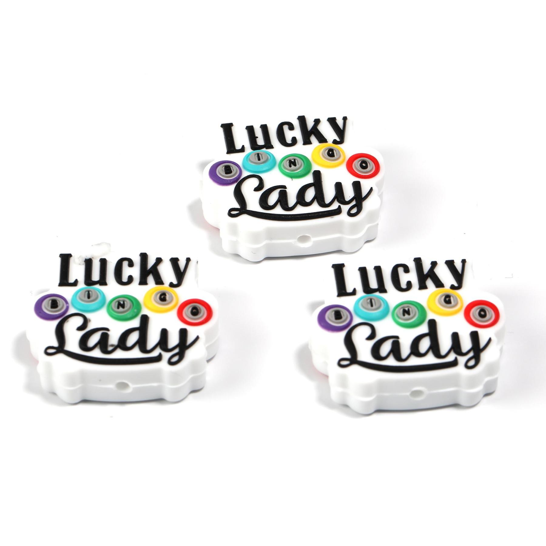 【B203】Silicone Focal Beads for Pens, Cute Character Beads for Keychains DIY Bracele Jewelry Making