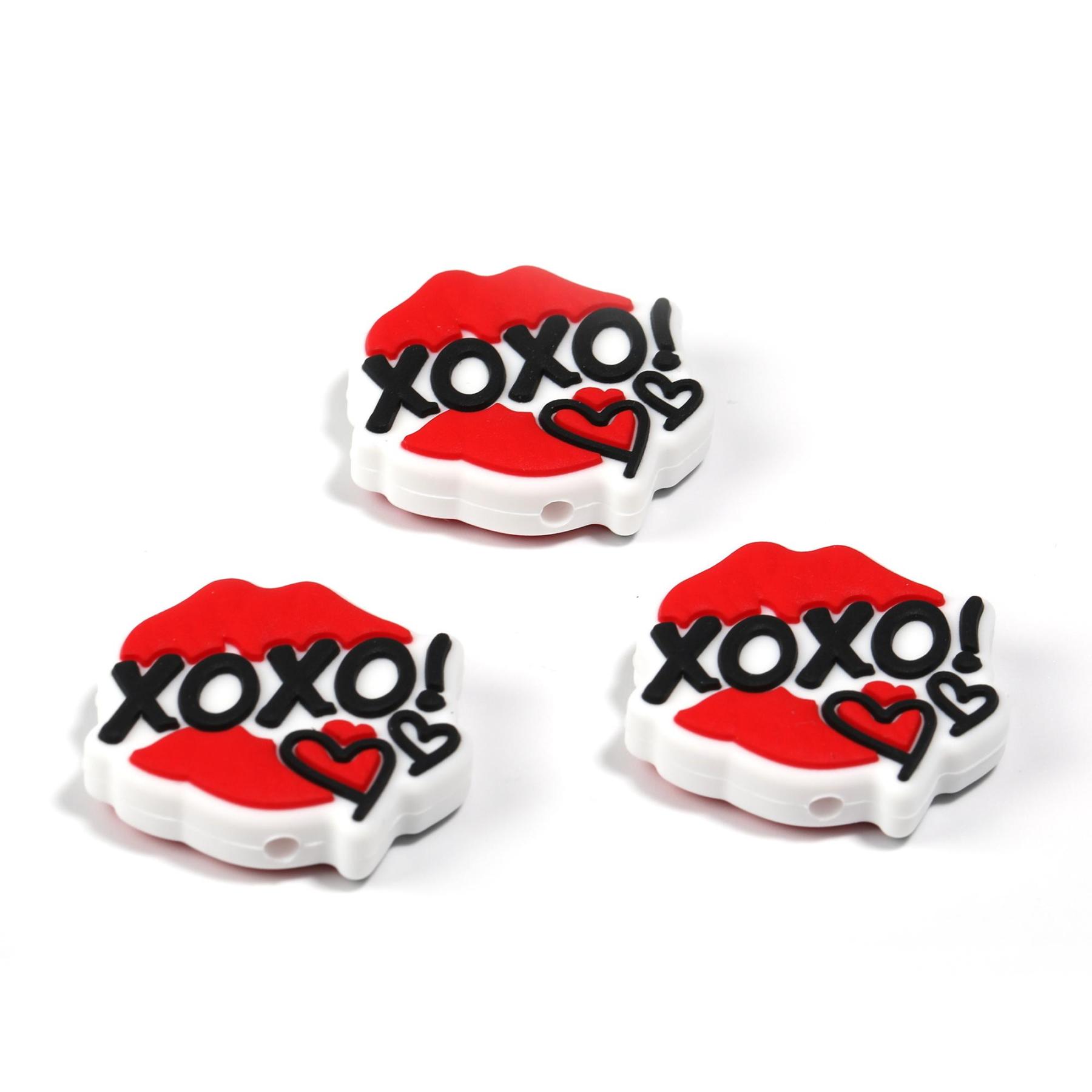 【B203】Silicone Focal Beads for Pens, Cute Character Beads for Keychains DIY Bracele Jewelry Making