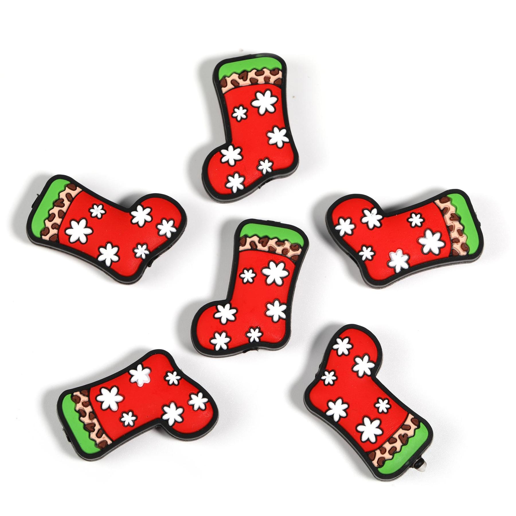 【B203】Silicone Focal Beads for Pens, Cute Character Beads for Keychains DIY Bracele Jewelry Making