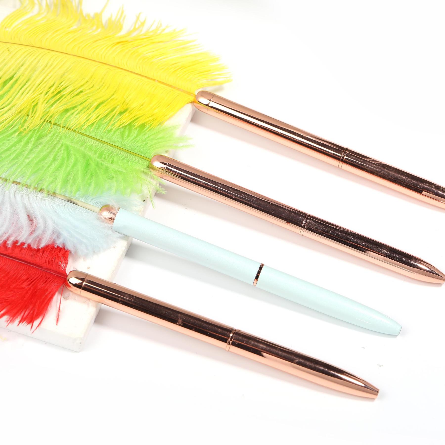 【P264】Colorful quill pen,Animal doll ballpoint pen