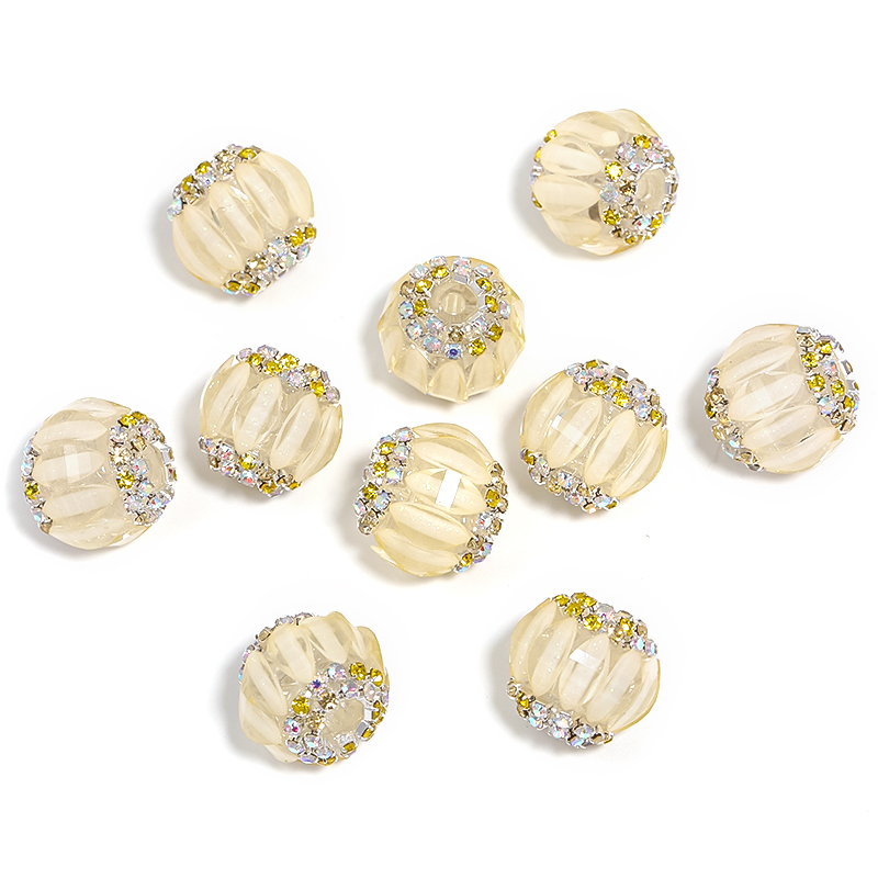 【B201】20pcs Delicate petal shaped beads-JPM