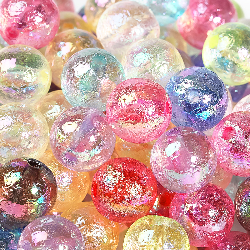 【B107】16mm 100pcs mixed-color beads-JPM