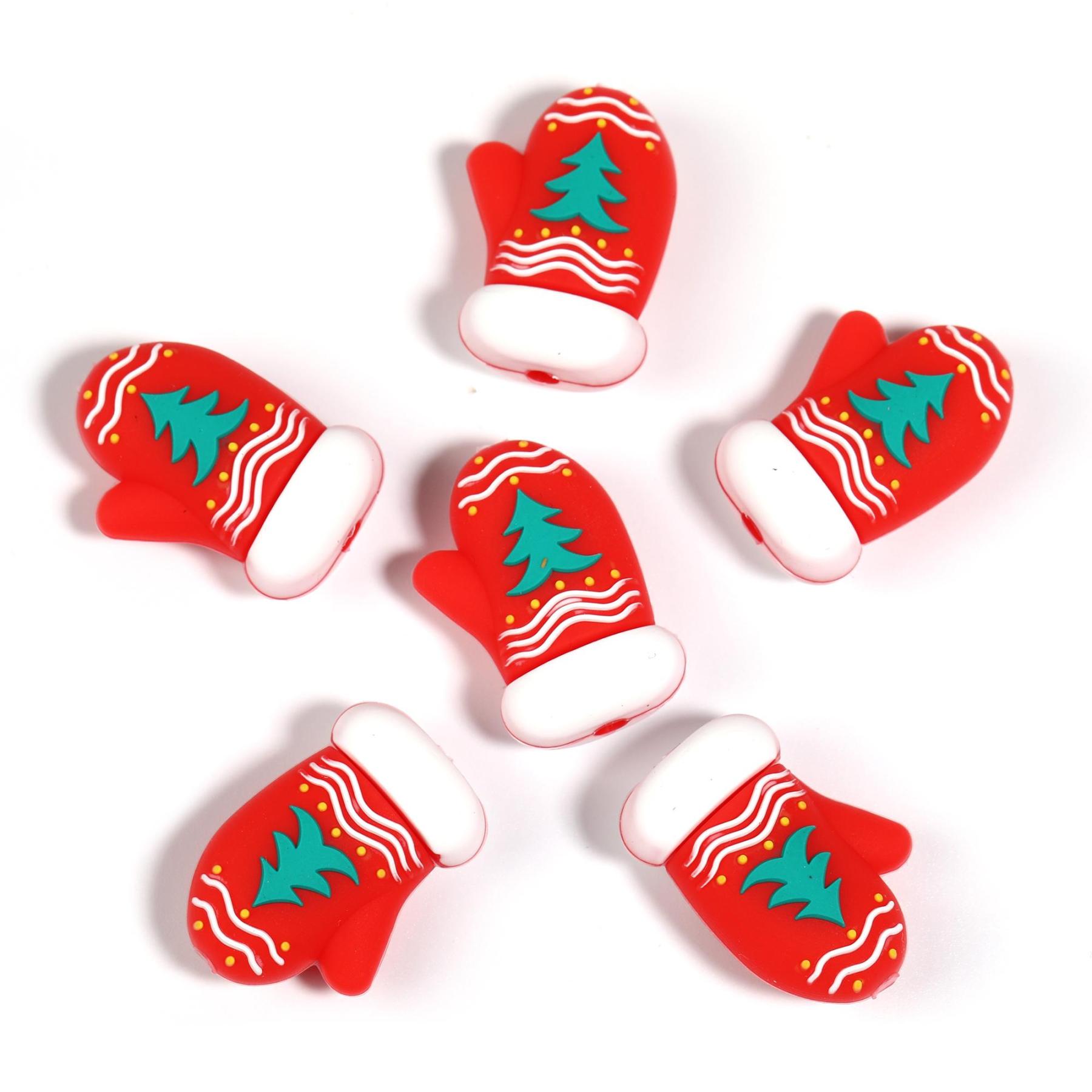 【B203】Silicone Focal Beads for Pens, Cute Character Beads for Keychains DIY Bracele Jewelry Making