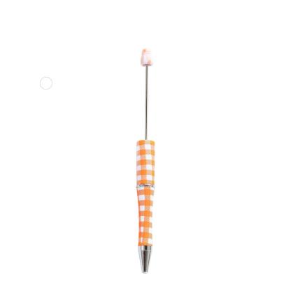 【P1】Beadable Pens Bulk Plastic Bead Ballpoint Pens for DIY 