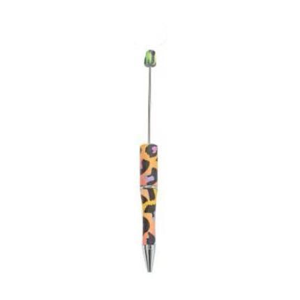 【P1】Beadable Pens Bulk Plastic Bead Ballpoint Pens for DIY 