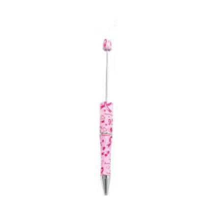 【P1】Beadable Pens Bulk Plastic Bead Ballpoint Pens for DIY 