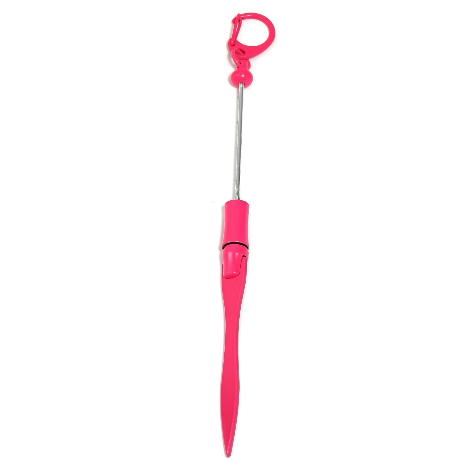 【P254】5PCS Hand-held round DIY beaded portable mirror 5pc Letter opener-JPM