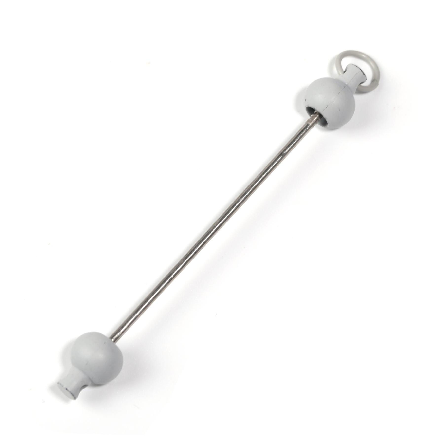 【P243】 5PCS Creative handmade beaded keychain accessory pendant with beaded stick-JPM