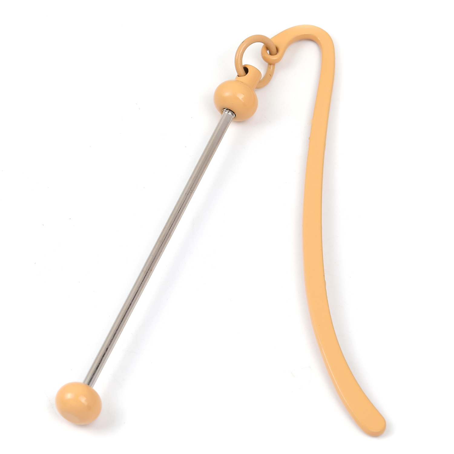 【P99】5pcs  New diy metal beaded bookmarks for children and students -JPM