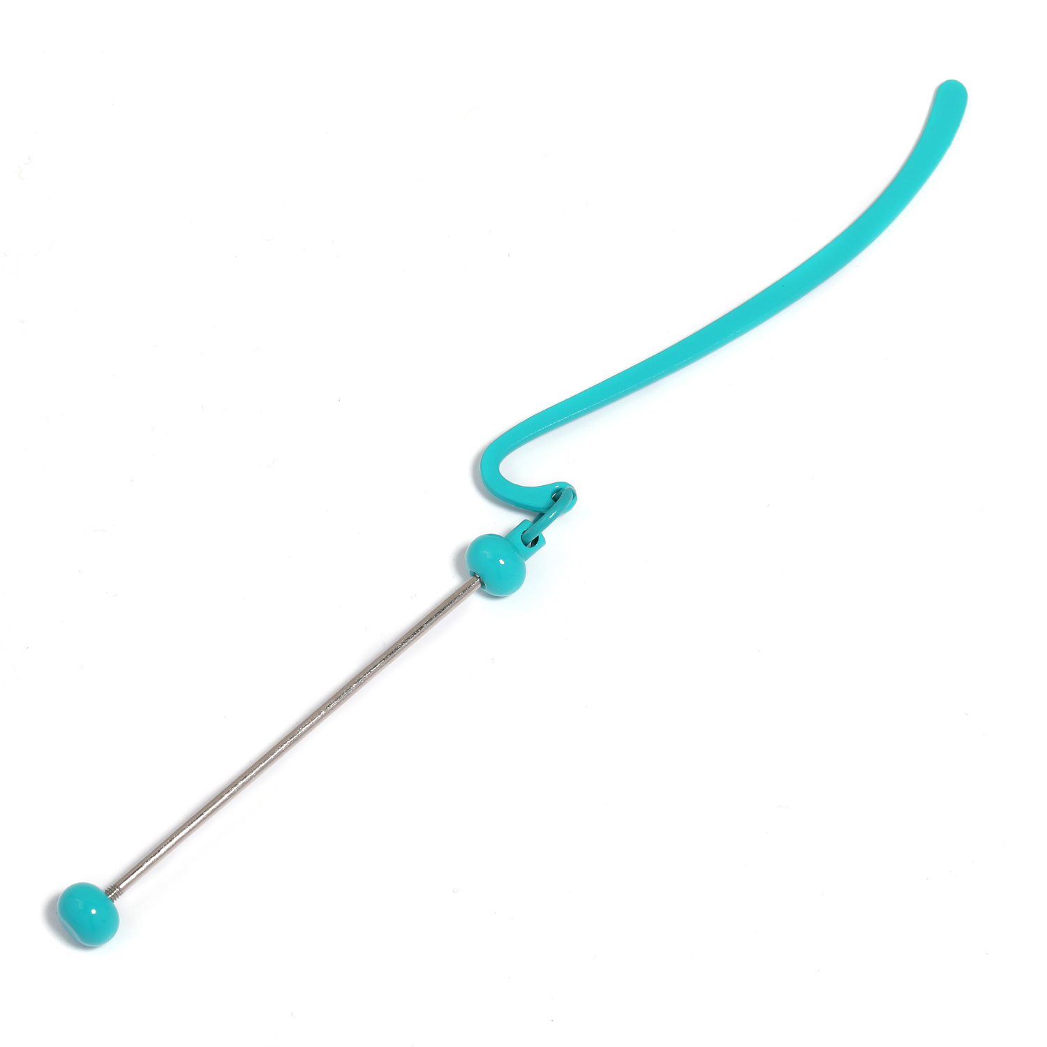 【P99】5pcs  New diy metal beaded bookmarks for children and students -JPM