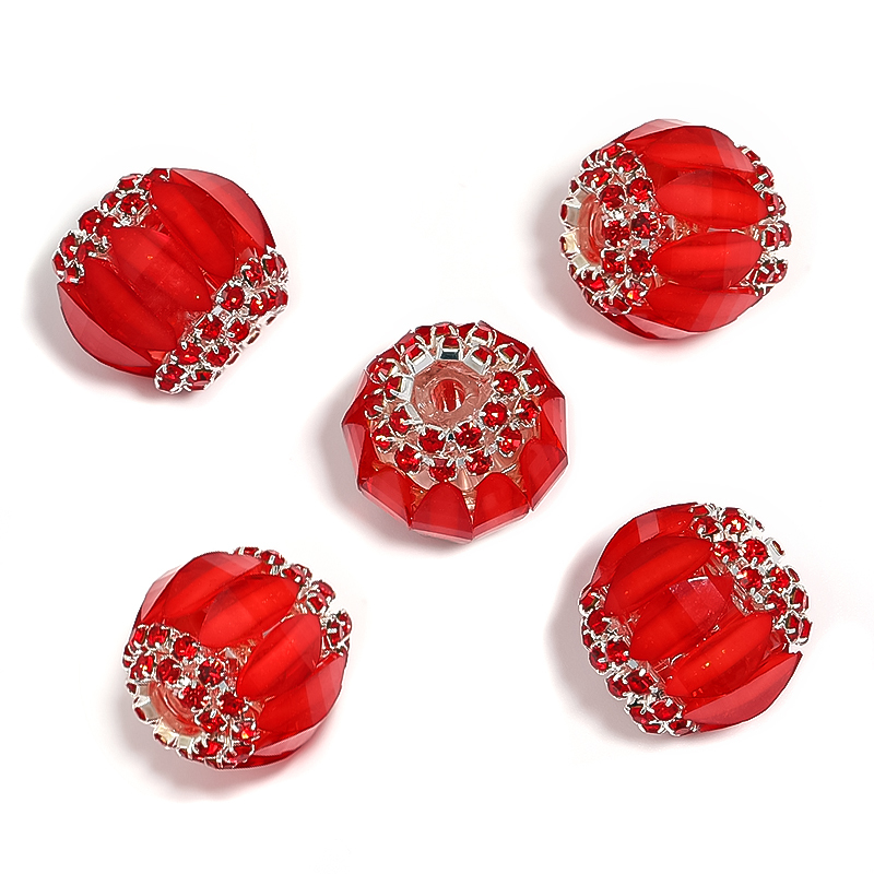【B201】20pcs Delicate petal shaped beads-JPM