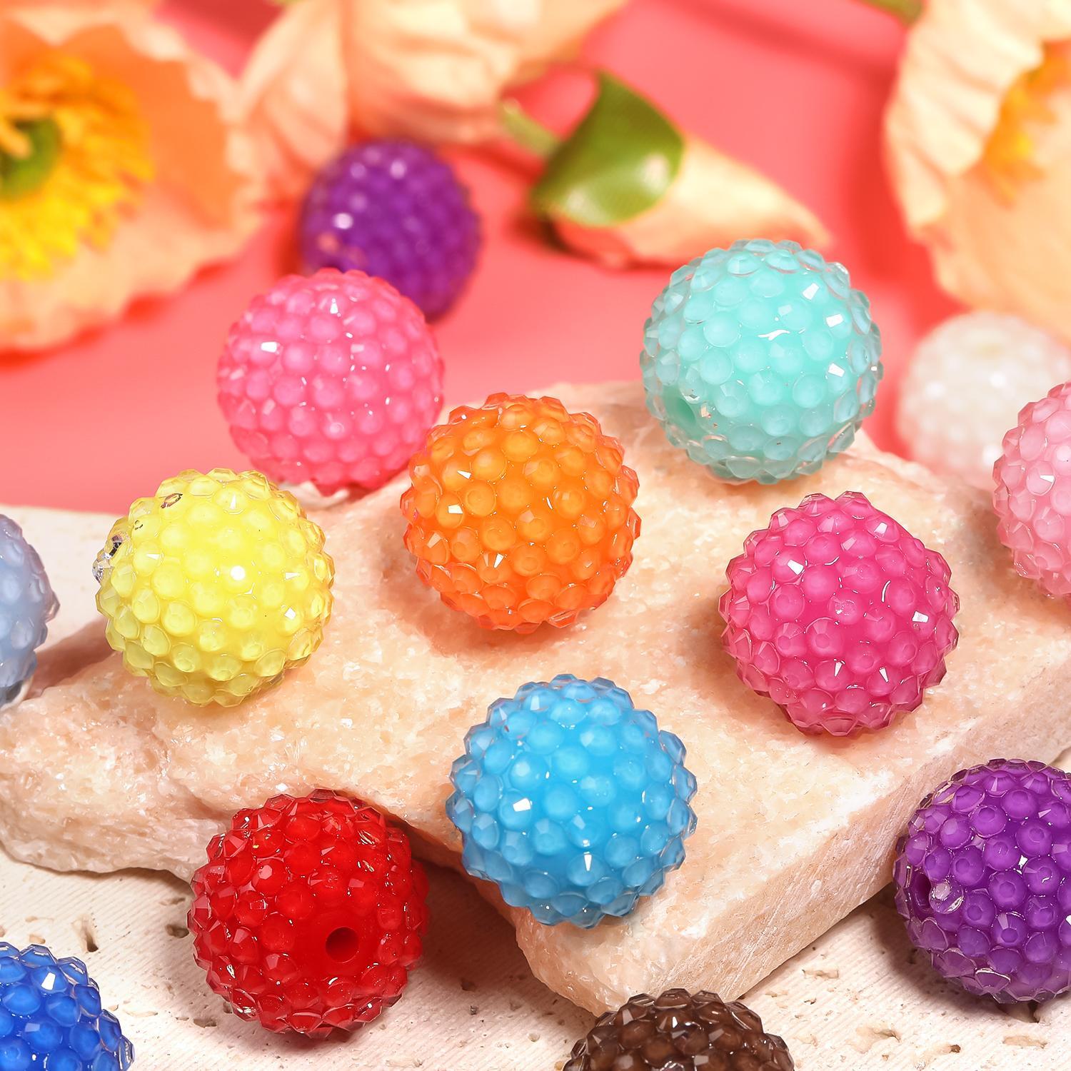 【B198】QTY 50pcs Flat bottom rhinestones diy color beads-JPM