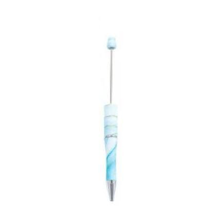 【P1】Beadable Pens Bulk Plastic Bead Ballpoint Pens for DIY 