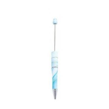 【P1】Beadable Pens Bulk Plastic Bead Ballpoint Pens for DIY 