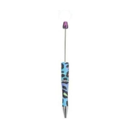 【P1】Beadable Pens Bulk Plastic Bead Ballpoint Pens for DIY 