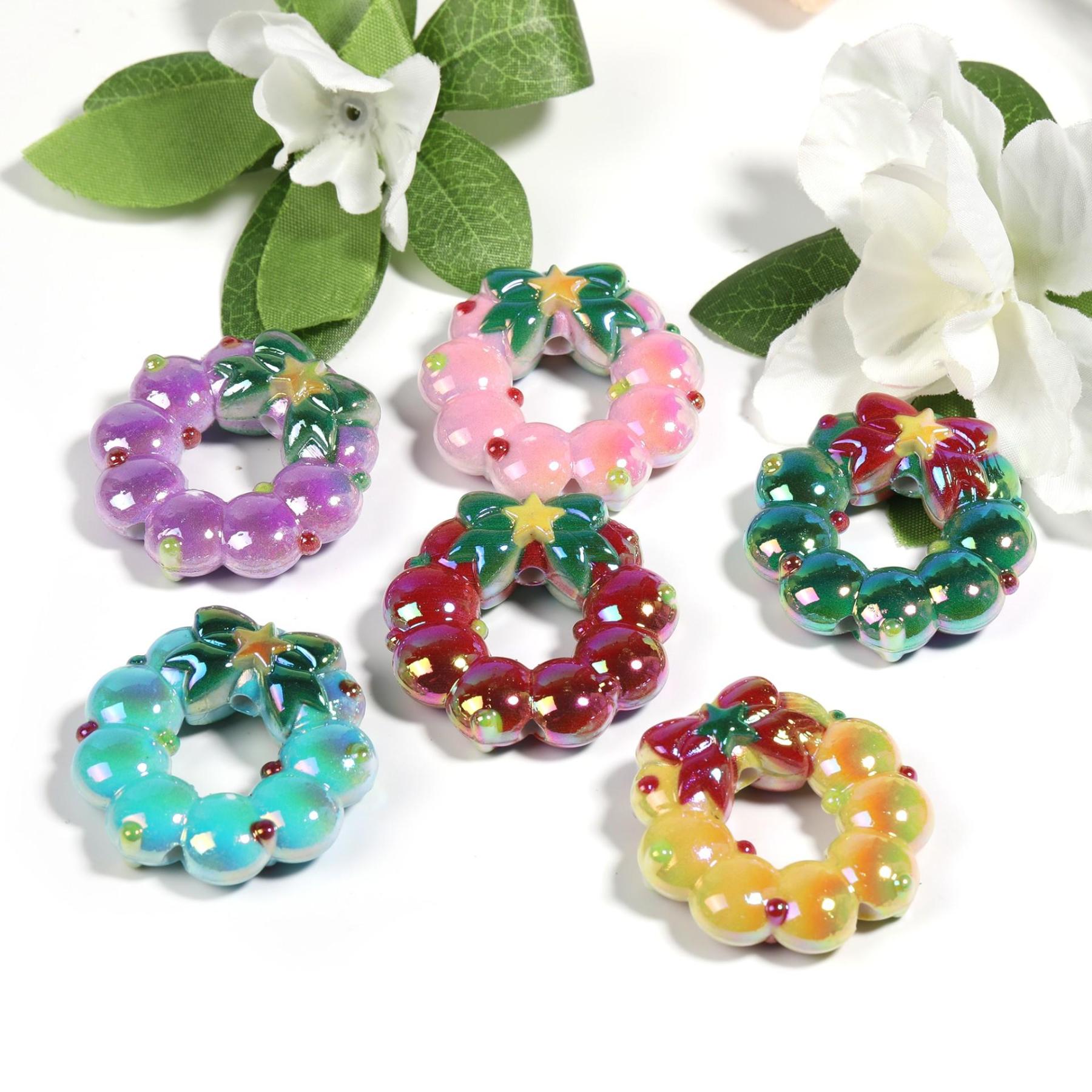 【B77】Christmas beads for DIY pens and more -JPM