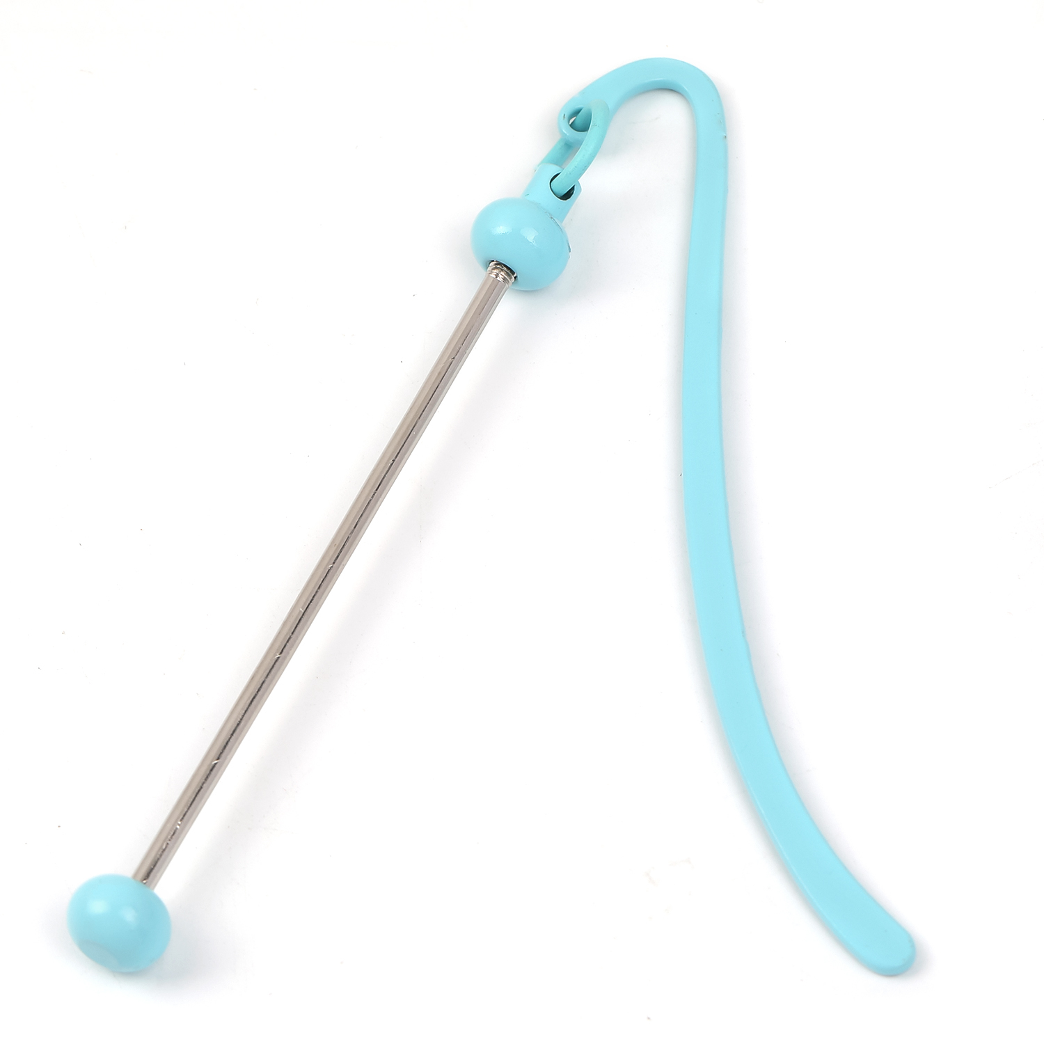 【P99】5pcs  New diy metal beaded bookmarks for children and students -JPM