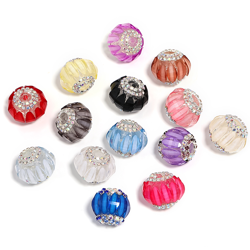 【B201】20pcs Delicate petal shaped beads-JPM