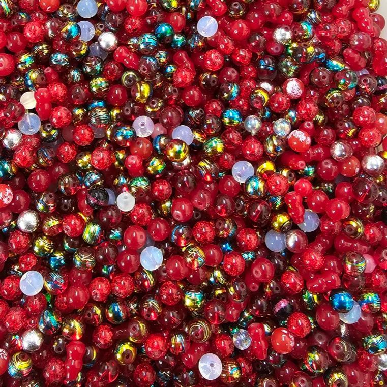 【HS2】For bracelet NOT FOR PENS! 5oz multi-style Colour mix bead accessories set with various shapes available