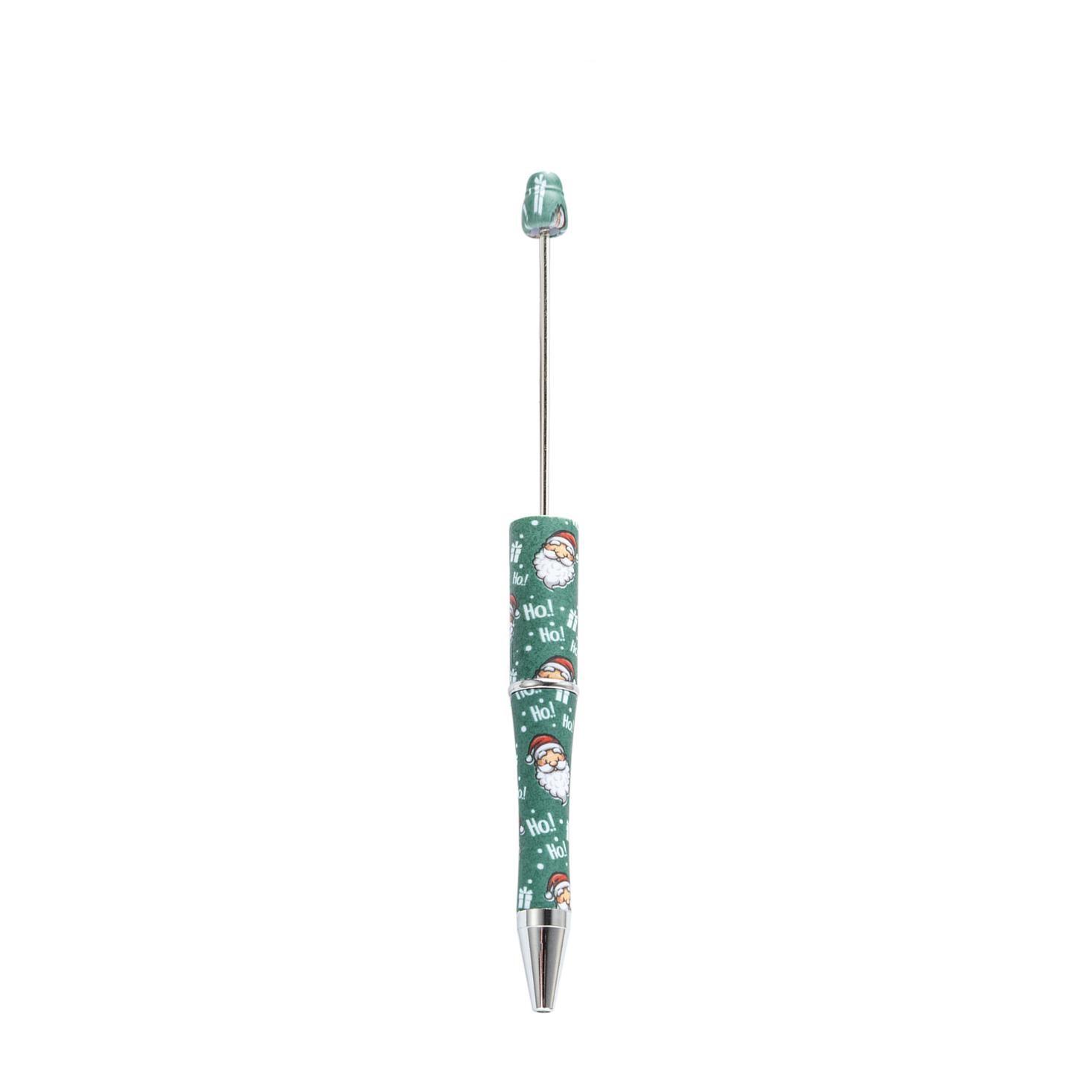 【P1】Beadable Pens Bulk Plastic Bead Ballpoint Pens for DIY 