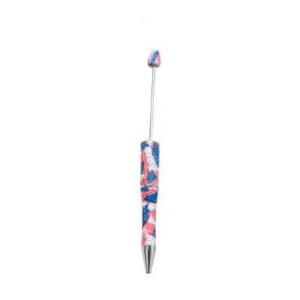 【P1】Beadable Pens Bulk Plastic Bead Ballpoint Pens for DIY 