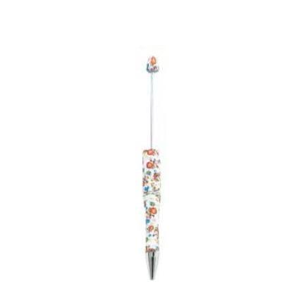 【P1】Beadable Pens Bulk Plastic Bead Ballpoint Pens for DIY 