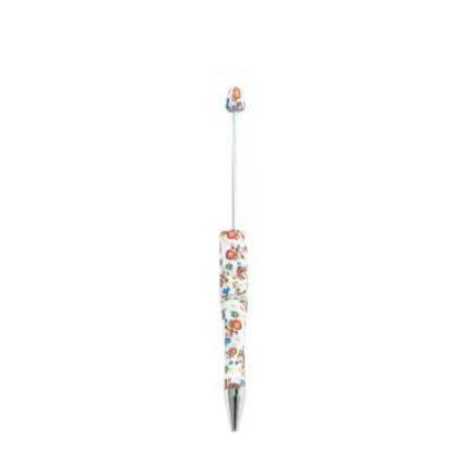 【P1】Beadable Pens Bulk Plastic Bead Ballpoint Pens for DIY 