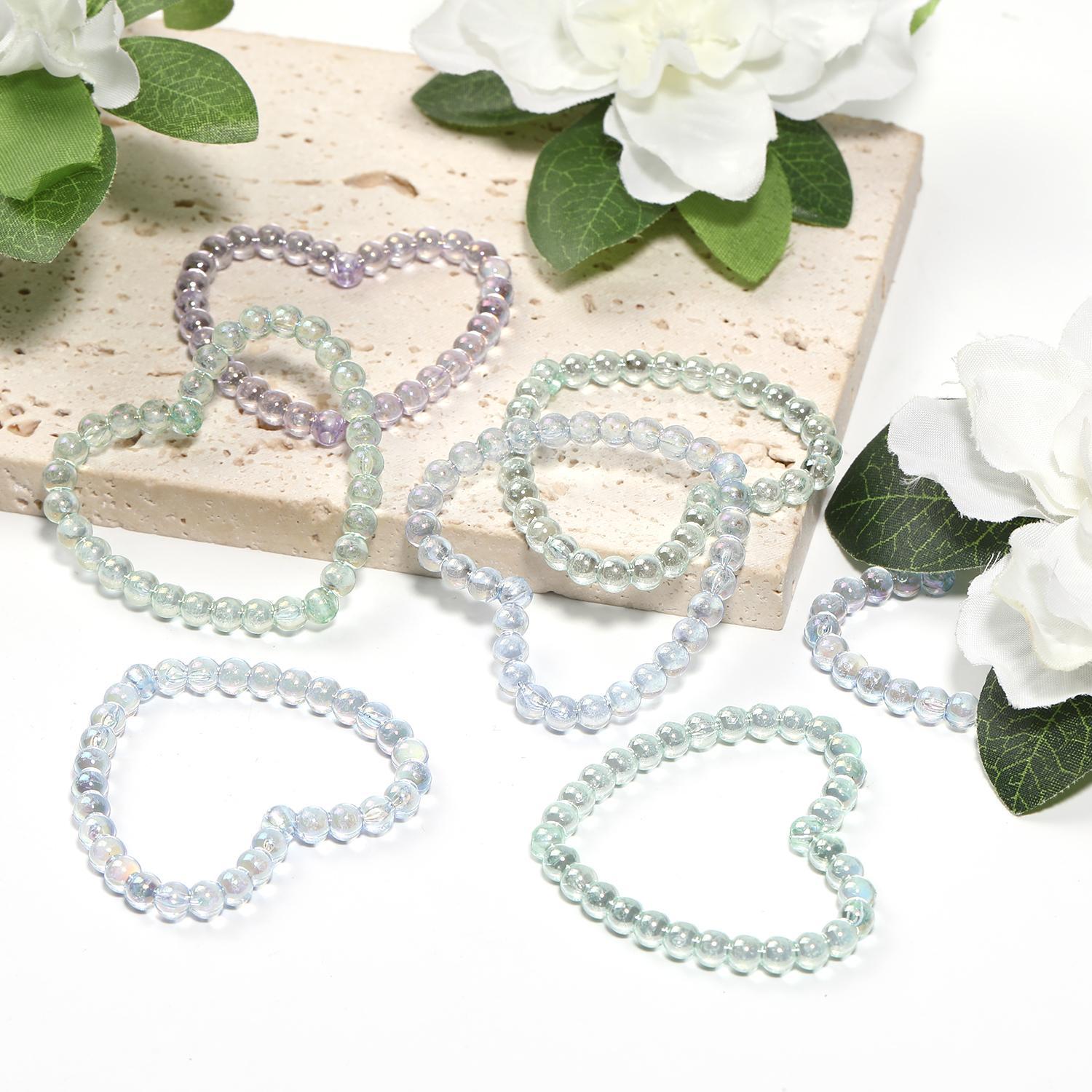 【B29】55pcs heart frames Acrylic AB color love heart hollow hole -JPM