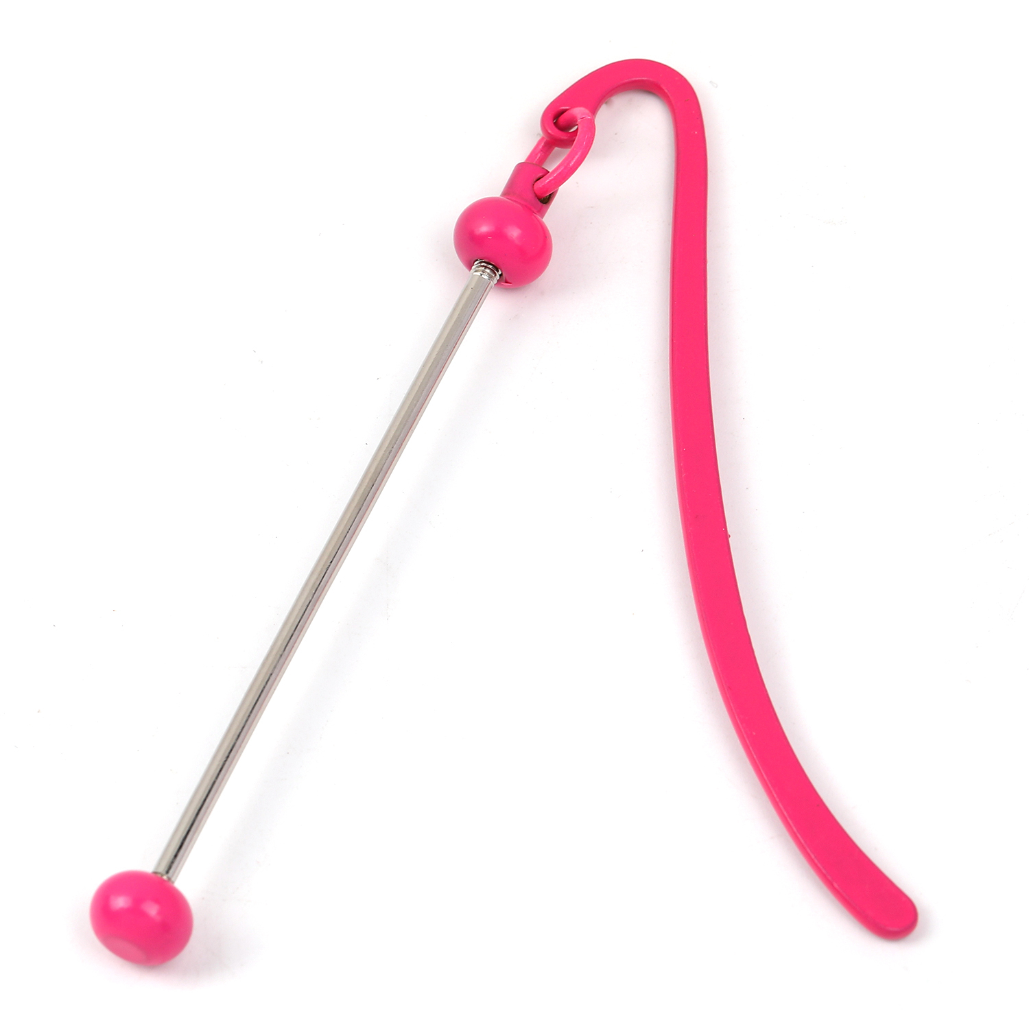 【P99】5pcs  New diy metal beaded bookmarks for children and students -JPM