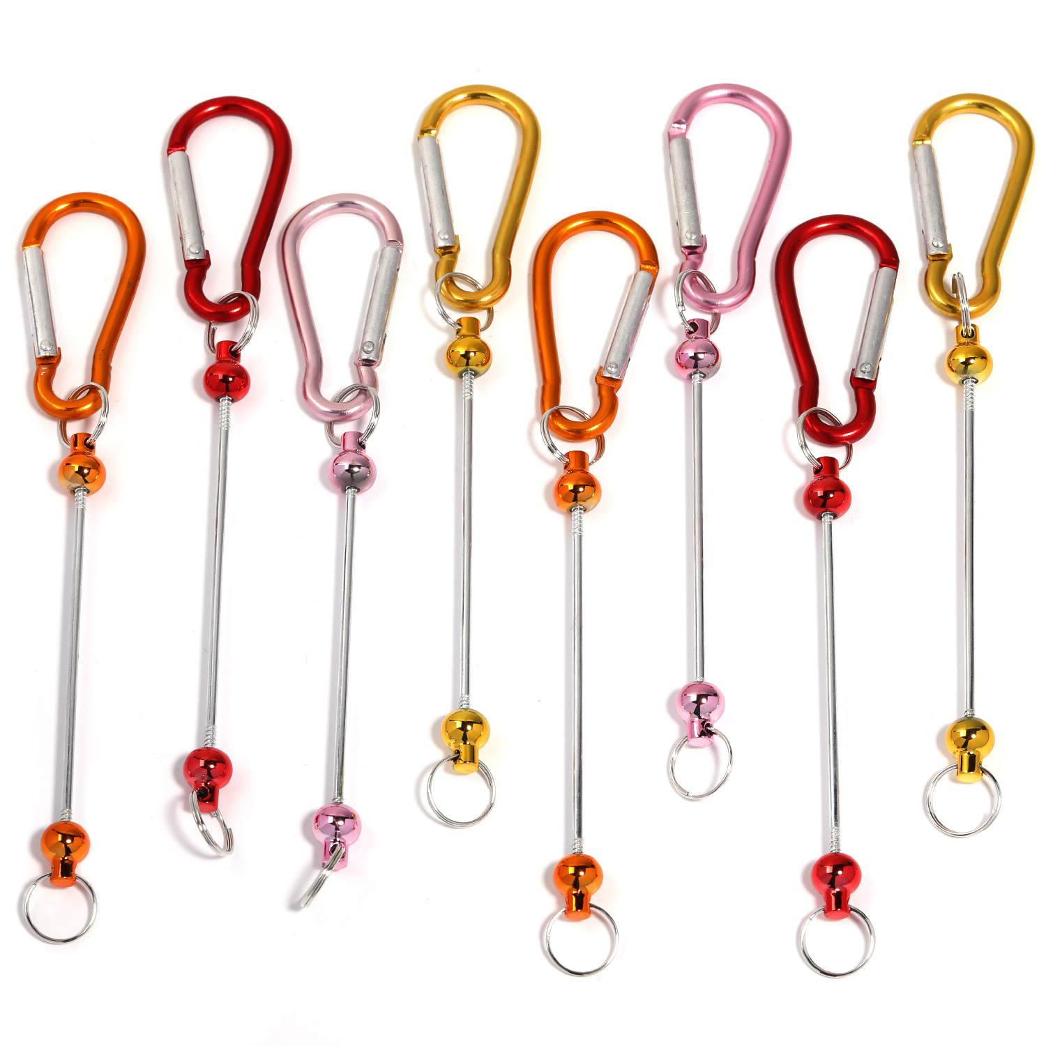 【P165】5pcs  Alloy Climbing Buckle Shape DIY Decoration-JPM