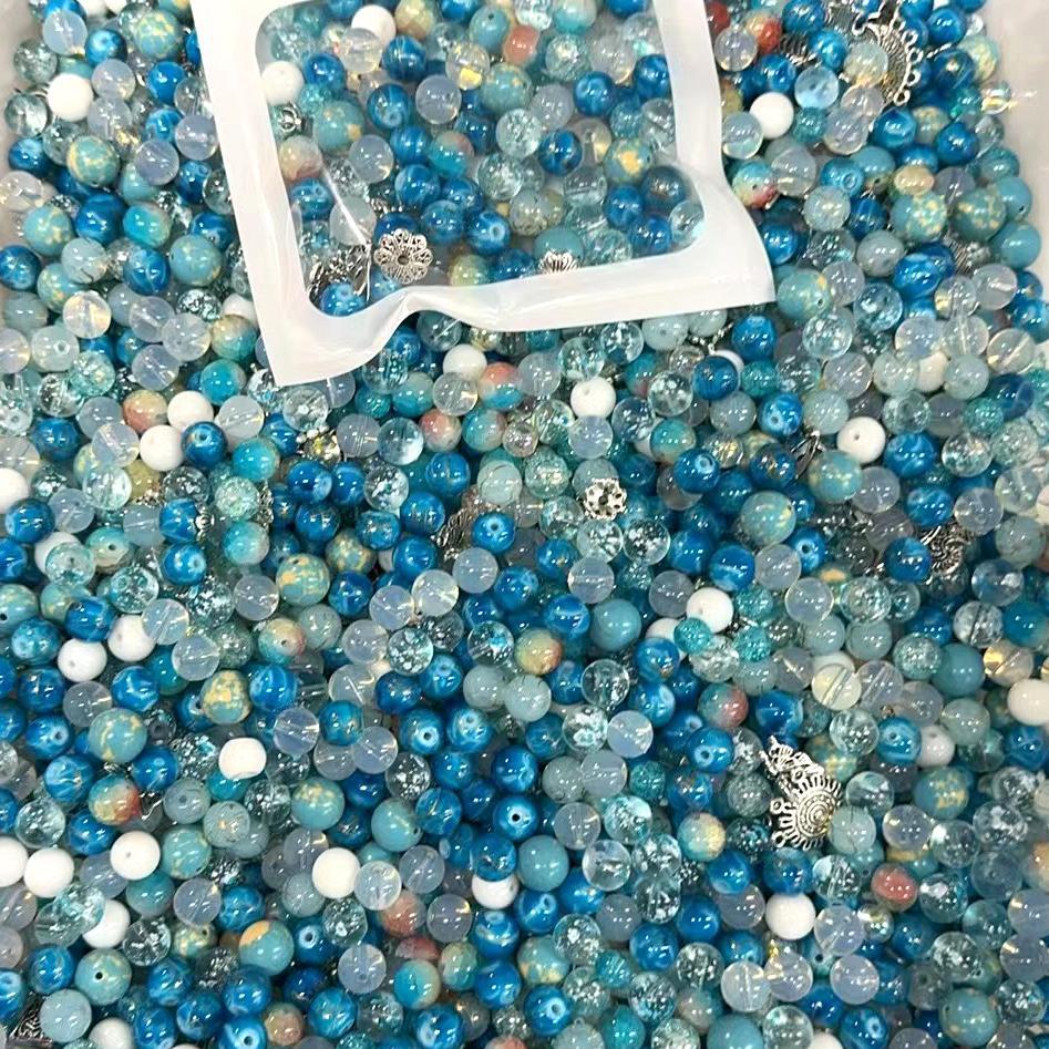 【HS2】For bracelet NOT FOR PENS! 5oz multi-style Colour mix bead accessories set with various shapes available