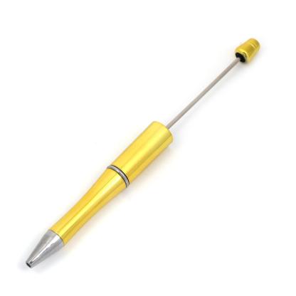 【P1】Beadable Pens Bulk Plastic Bead Ballpoint Pens for DIY 
