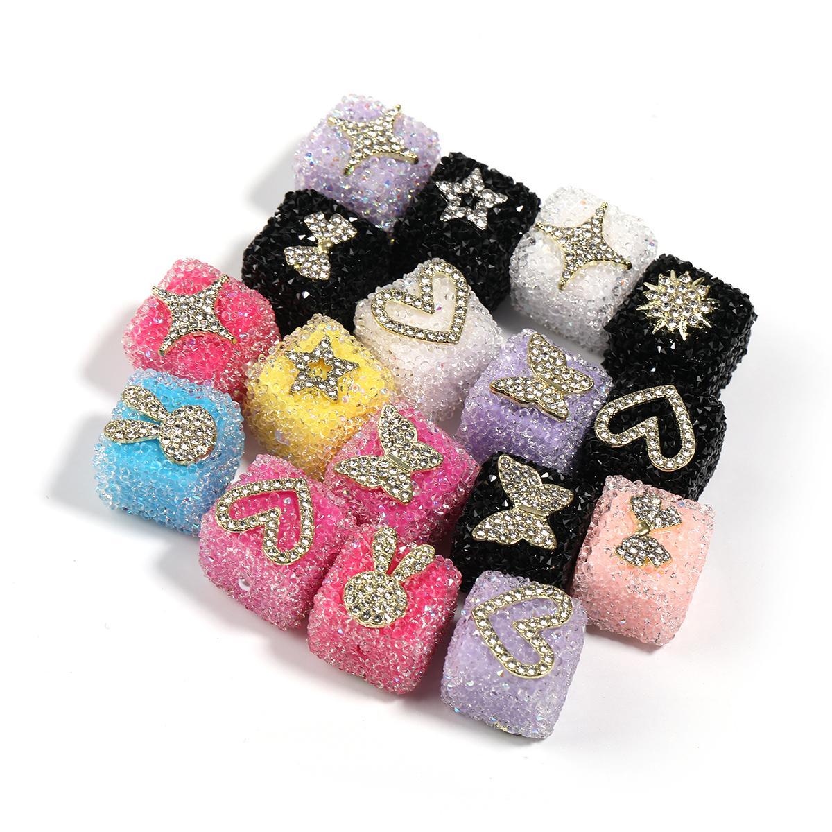 【B42】20pcs DIY mixcolor sparkling rhinestone -JPM