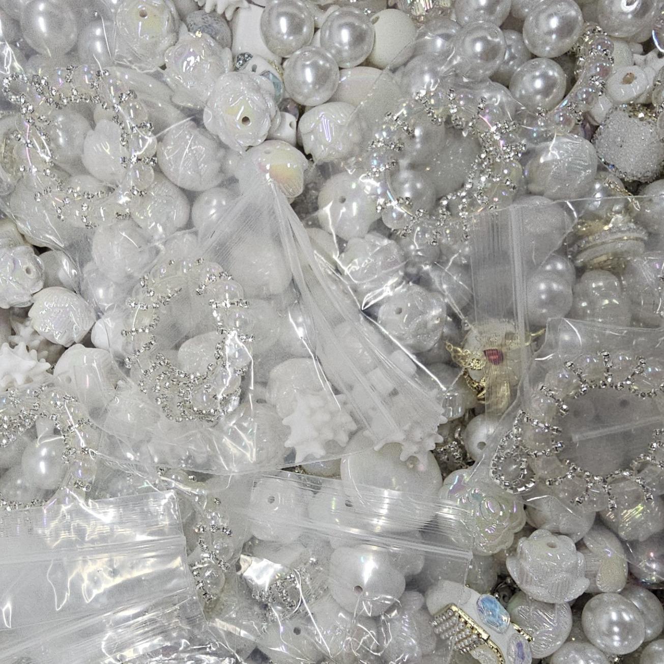 【HS】5oz Colour mix bead accessories set with various shapes available DIY Bead