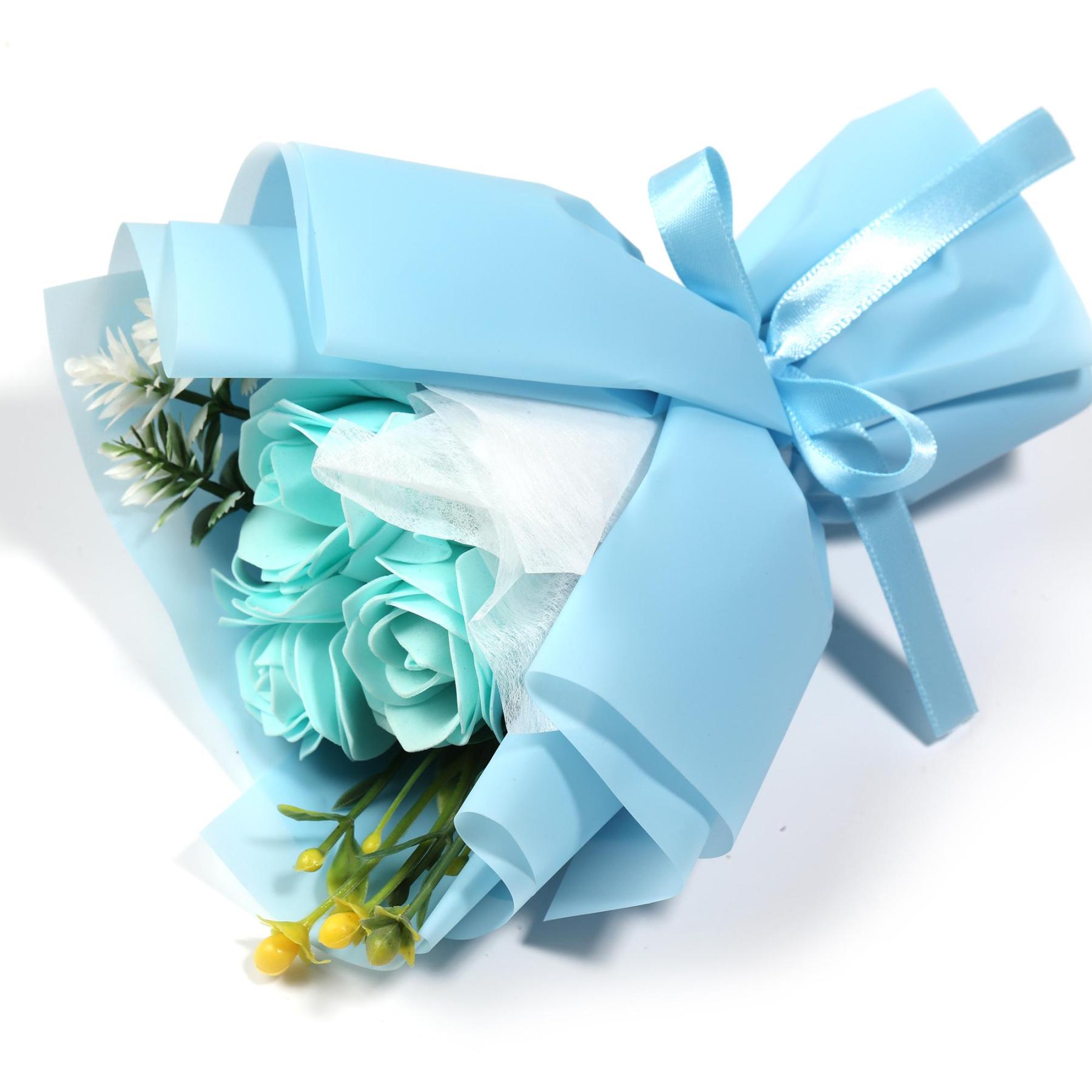 【B267】4 cm colorful ribbon, simulating flower gift