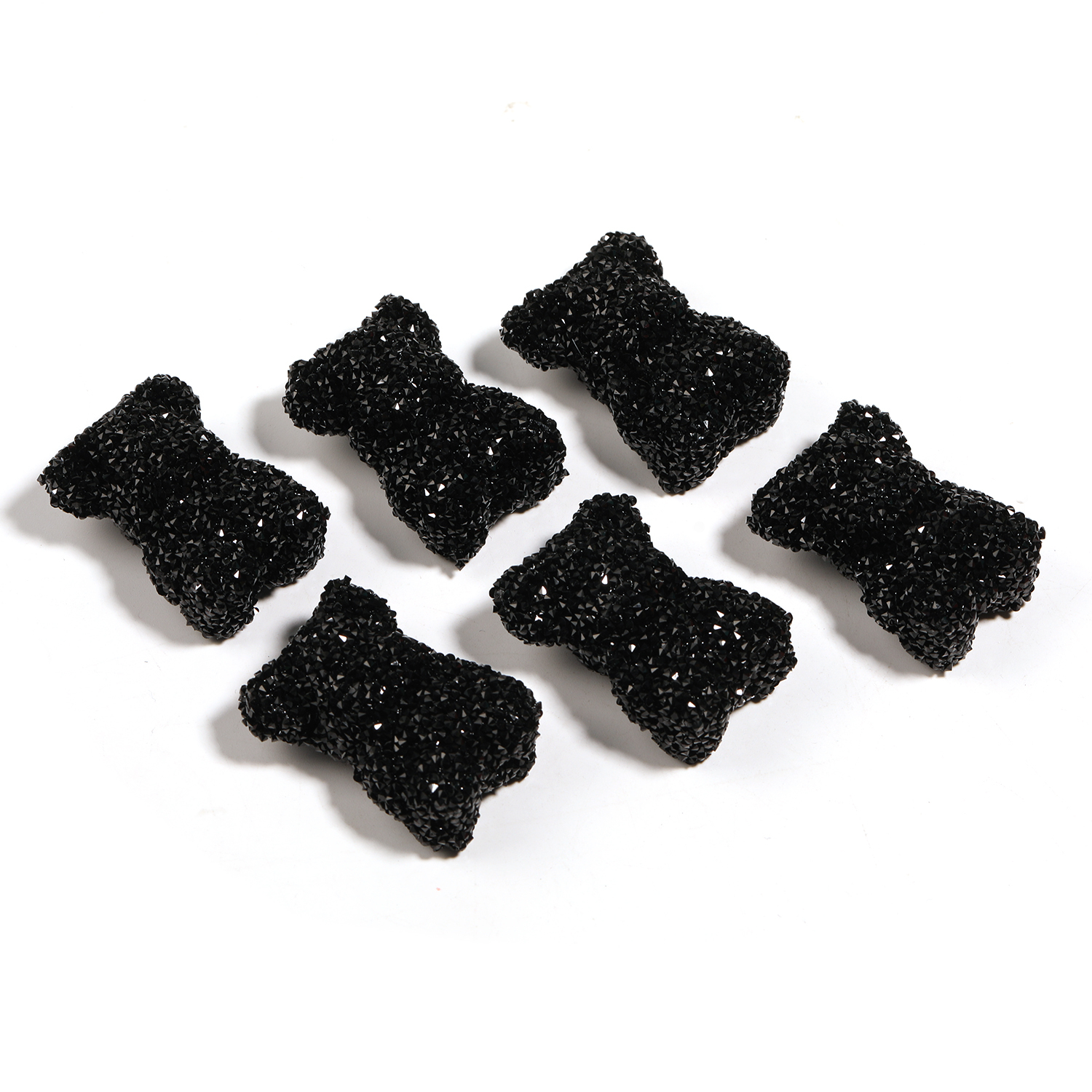 【B139】10pcs  Candy Color Bear Beads For Bracelet, Necklace, Jewelry Making Diy-JPM